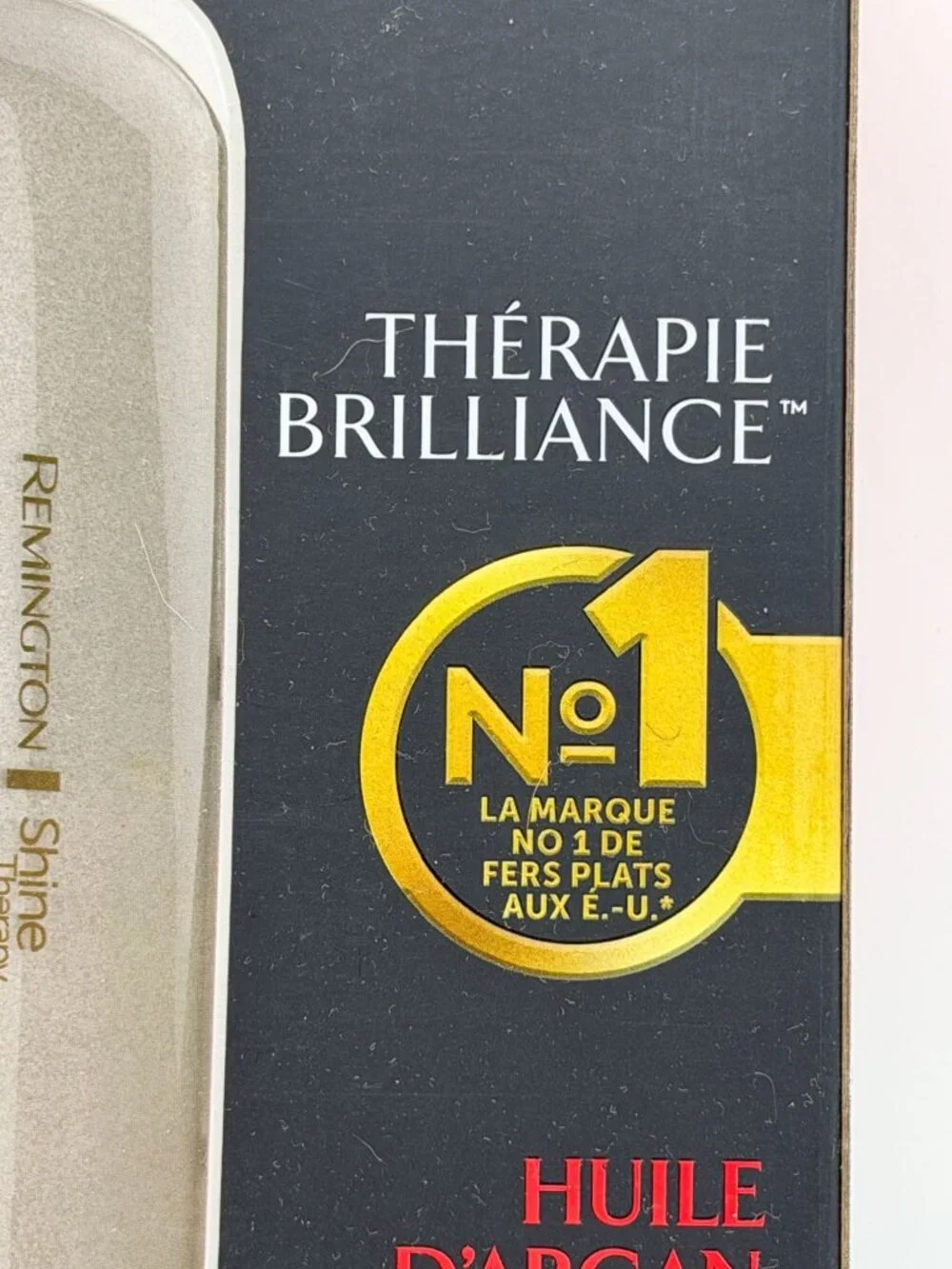 New Remington Shine Therapy 2 Inch Flat Iron Argan Oil Keratin